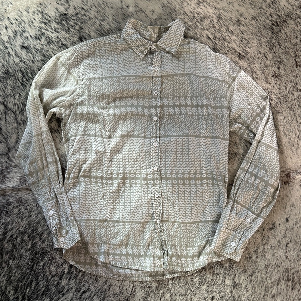 Nice ManaOla Long Sleeve Aloha Shirt